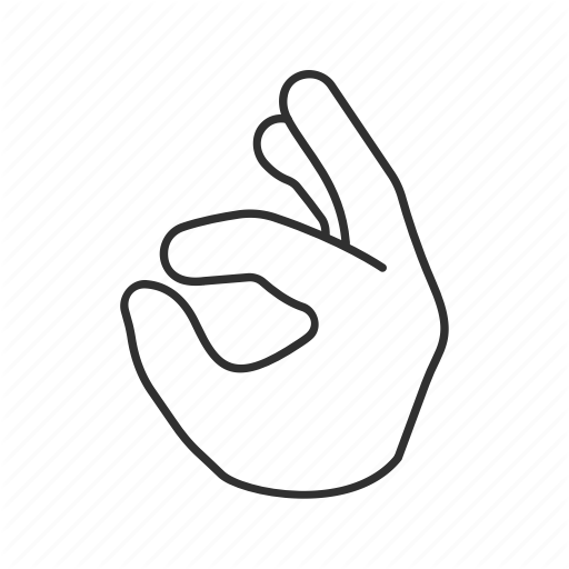 Alright, Hand Gesture, Nice, Ok, Okay, Small, Thumb And Index