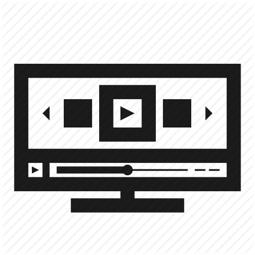 Interface, Media, Music, Player, Smart, Tv Icon