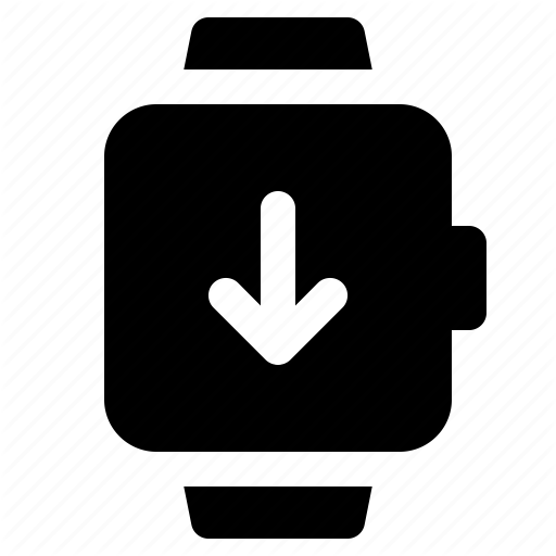 Download, Smart, Watch Icon