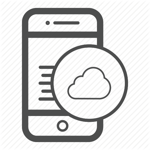 App, Cloud, Mobile Icon