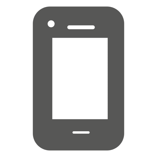 Smartphone Icon Silhouette