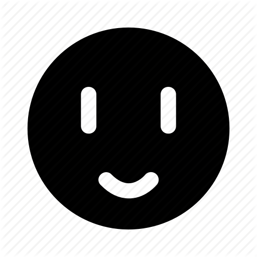Emoji, Happy, Pleasant, Positive, Smile Icon