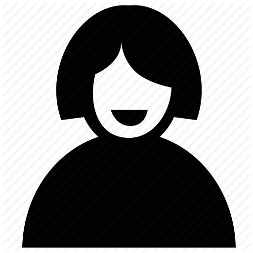 Woman, Smile, Black, Transparent Png Image Clipart Free Download