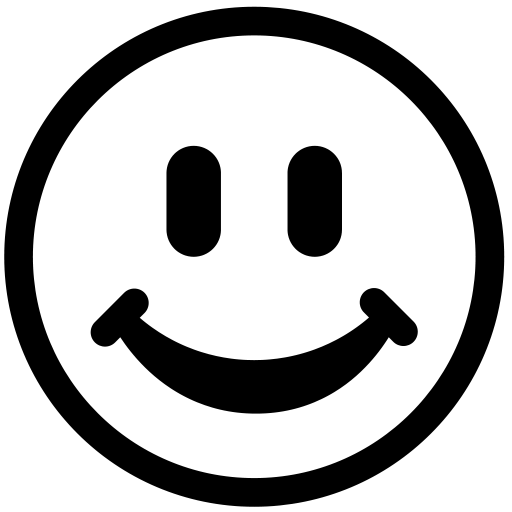 Png Happy Face Black And White Transparent Happy Face Black