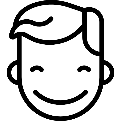 Boy Broad Smile Icons Free Download