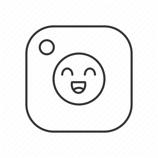 App, Cheerful, Emoji, Emoticon, Happy, Smile, Social Media Icon