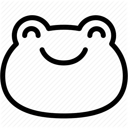 Emoji, Emotion, Expression, Face, Feeling, Frog, Smile Icon