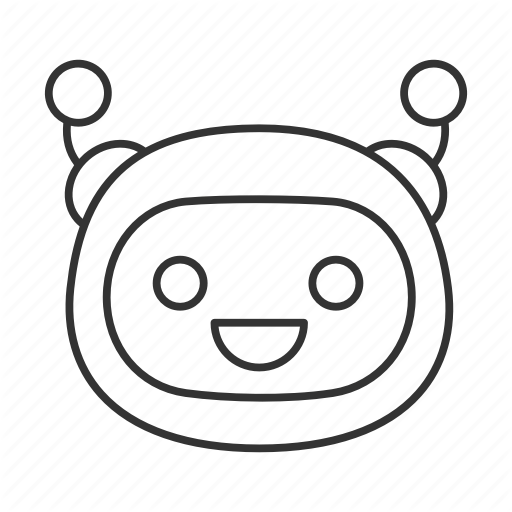 Bot, Chatbot, Emoji, Emoticon, Happy, Robot, Smiling Icon