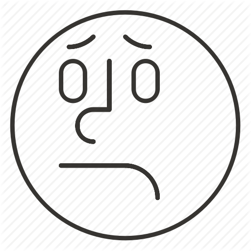 Cartoon, Emoji, Emoticon, Face, Fear, Smile, Smiley Icon