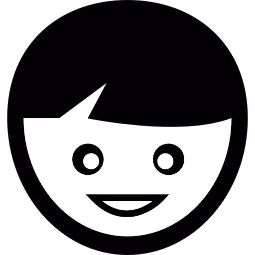 Happy, Boy, Smiley Icon