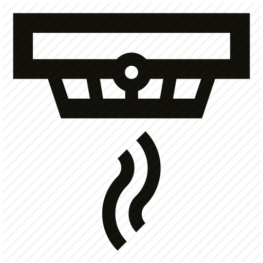 Alarm, Alert, Detector, Fire, Signal, Smoke, Smoke Detector Icon