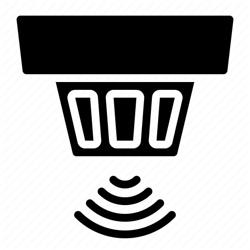 Detector, Smoke, Wifi Icon