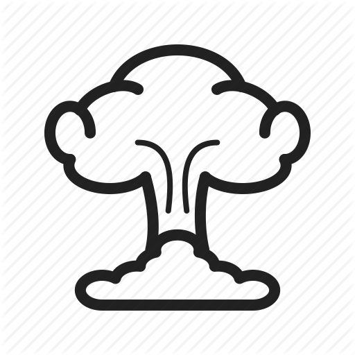 Blast, Bomb, Damage, Disaster, Explosion, Fire, Smoke Icon