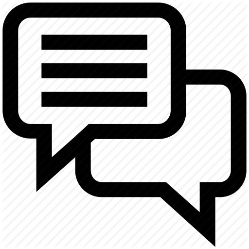 Chatting, Comments, Conversion, Message, Sms, Text Icon