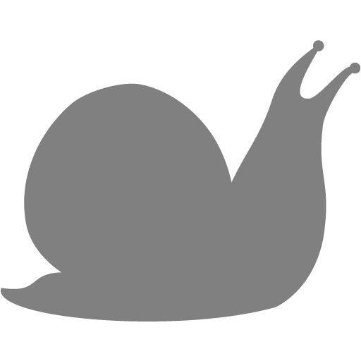 Gray Snail Icon