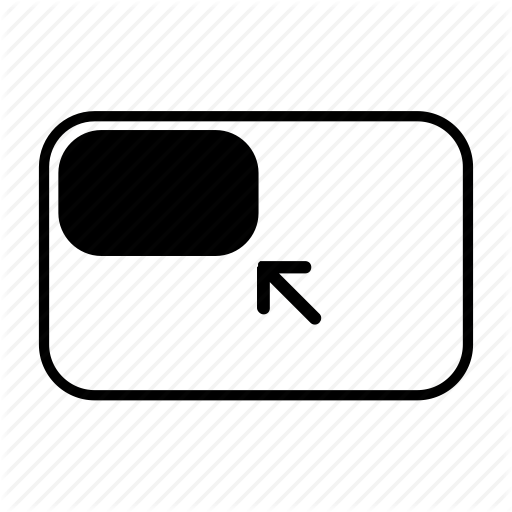 Corner, Location, Position, Snap, Ui, Upper Left, Windows Icon