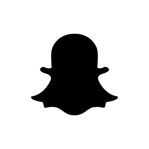 Social Media Snapchat Outline Icon