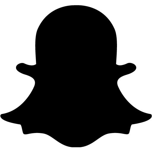 Black Snapchat Icon
