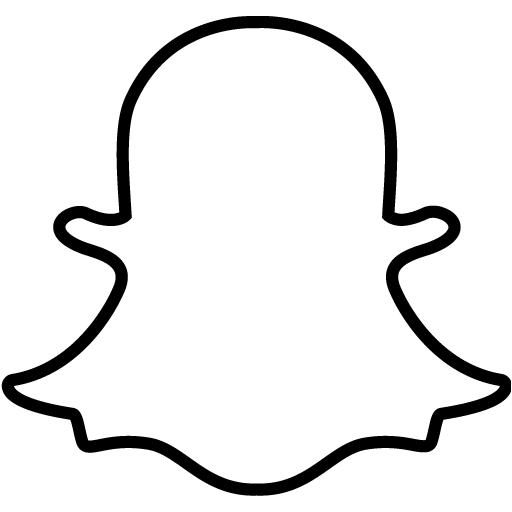 Black Snapchat Icon