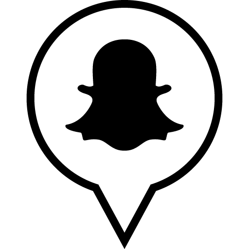 Snapchat Free Outline Social Media Pn Designed