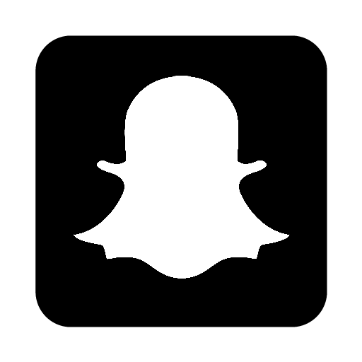 Snap Chat Black And White Logo Png Images