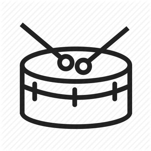 Drum, Drums, Equipment, Instrument, Music, Musical, Snare Icon