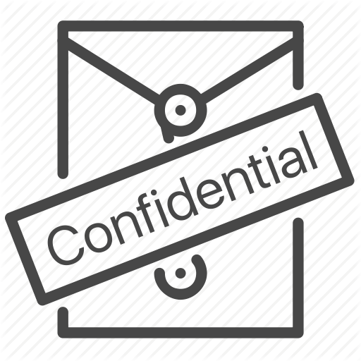 Confidential, Document, Folder, Secret Icon