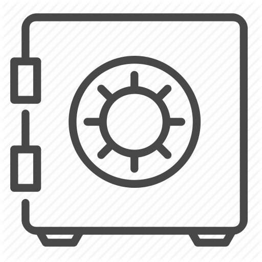 Confidential, Protection, Safe, Secret, Vault Icon
