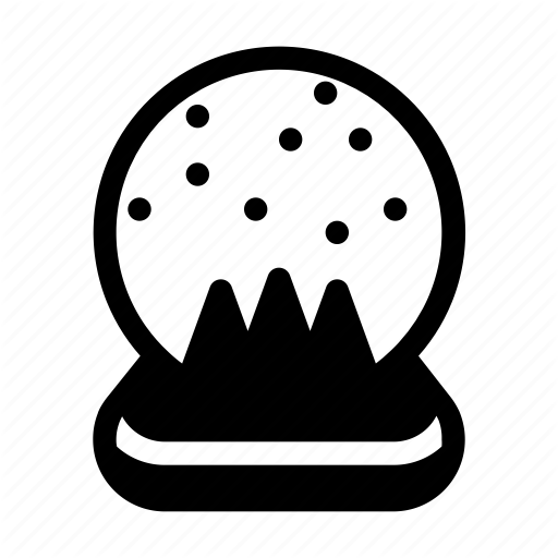 Glass, Present, Seasons, Snow, Snow Globe, Snowball, Winter Icon