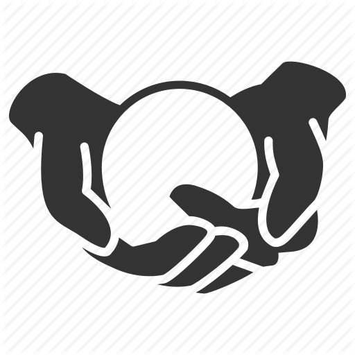 Crystal Ball, Hand, Handle, Hold, Snow, Snowball, Winter Icon