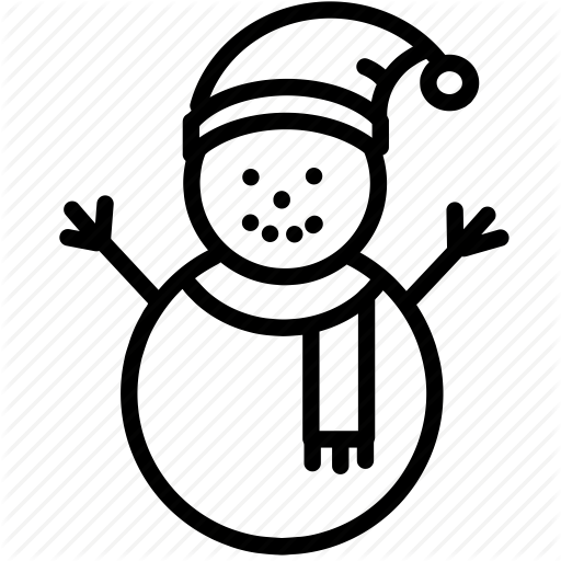 Christmas, Holiday, Man, Ornaments, Snow, Snowman Icon