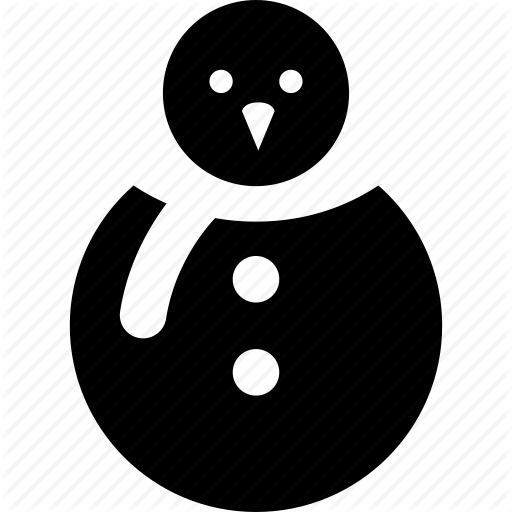 Christmas, Snowman, Winter Icon