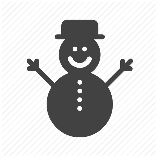 Christmas Decoration, Cold, Playing, Snow, Snowman Icon