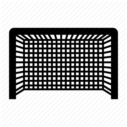 Cage, Goal, Soccer, Soccer Ball, Soccer Goal, Stadium Icon