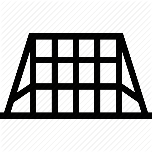 Court, Goal, Playground, Soccer, Soccer Goal Icon