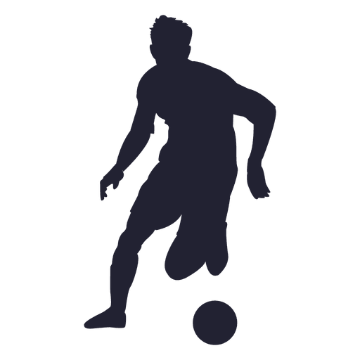 Soccer Player Silhouette