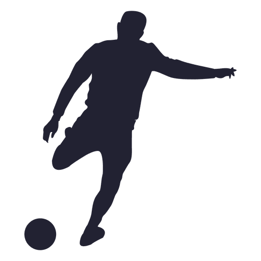 Soccer Player Silhouette