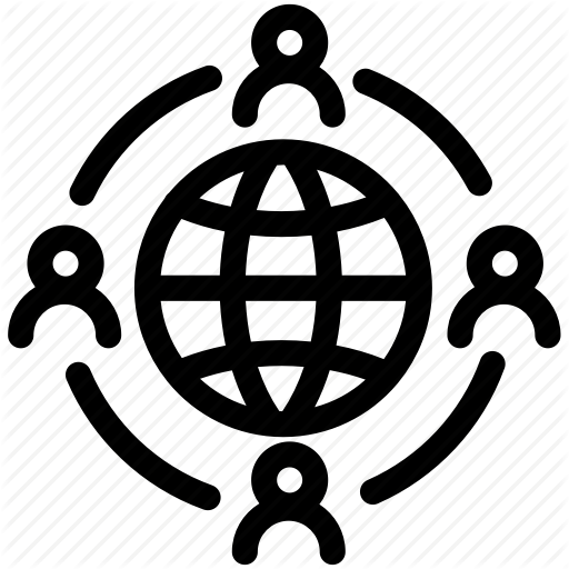 Business, Globe, Links, Logistics, Network, Social Media Icon