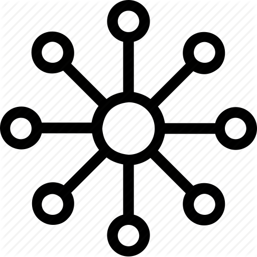 Connections, Links, Network, Share, Social Media Icon