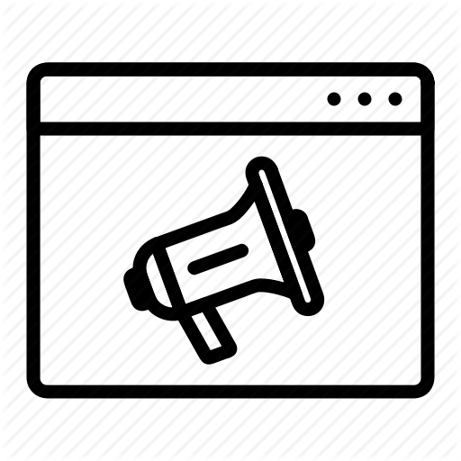 Advertising, Online Marketing, Promotion, Seo, Social Marketing Icon