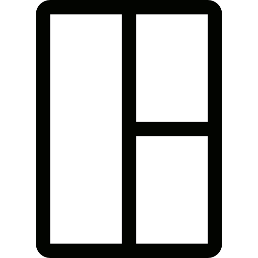 Graphic Tool, Multimedia Option, Interface, Collage Icon