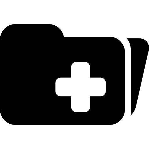 Open Folder With Plus Sign Icons Free Download