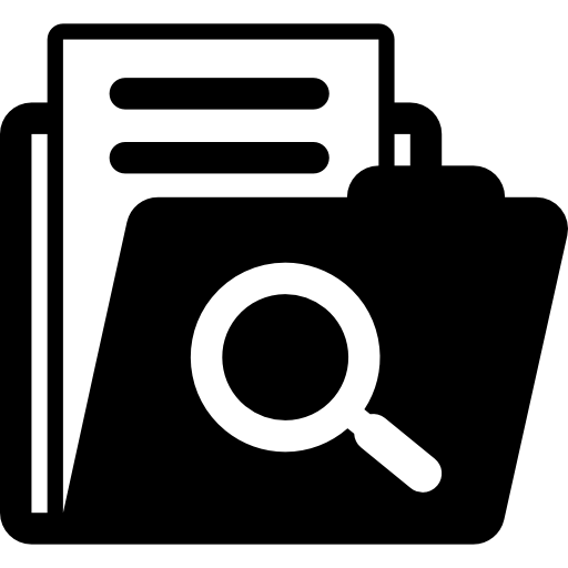 Search In Folder Icons Free Download