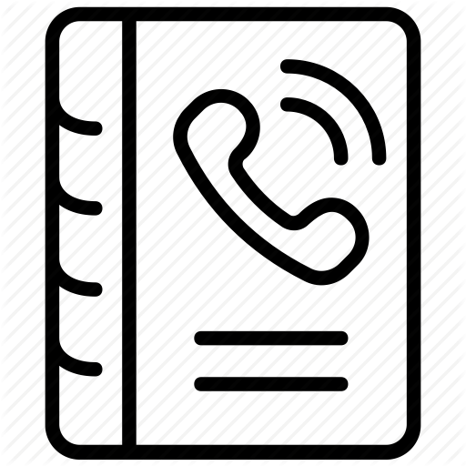 Address Book, Contact Book, Phone Directory, Phonebook, Telephone