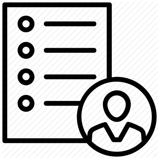 Client List, Contact List, Customer List, Family, Friends List Icon