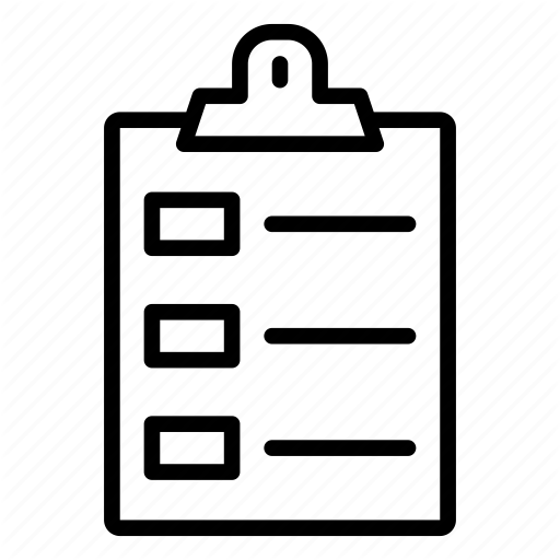 Clipboard, Document, List, Project Icon