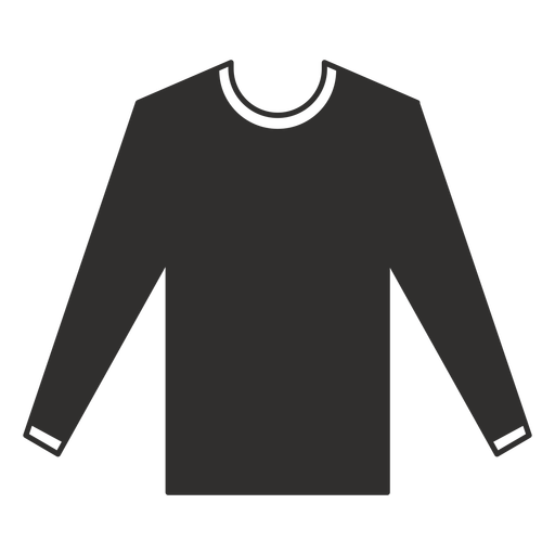 Long Sleeve T Shirt Flat Icon