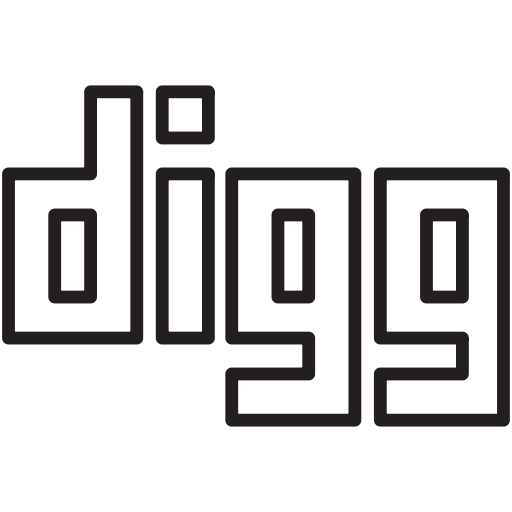 Digg, Media, Network, Social Icon