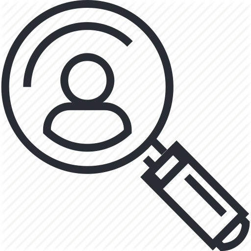 Browse, Find, Networking, People, Search, Social Media, Thin Line Icon