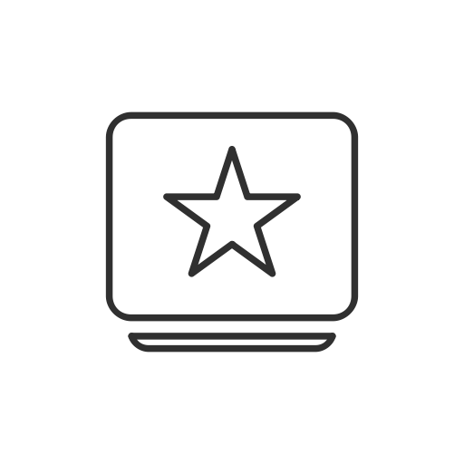 Social Media Star Icon